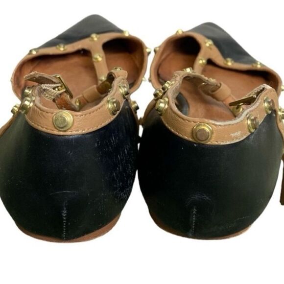 #307 HALOGEN Stud Strap Flats - Picture 4 of 6